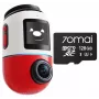 Dash Cam 70mai Omni X800 4K koos 128 GB 70mai SD-kaardiga, punane