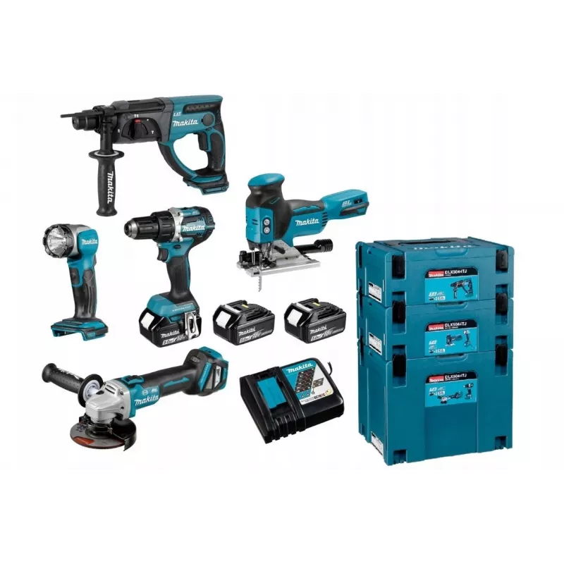 Makita DLX5044TJ juhtmeta kombokomplekt