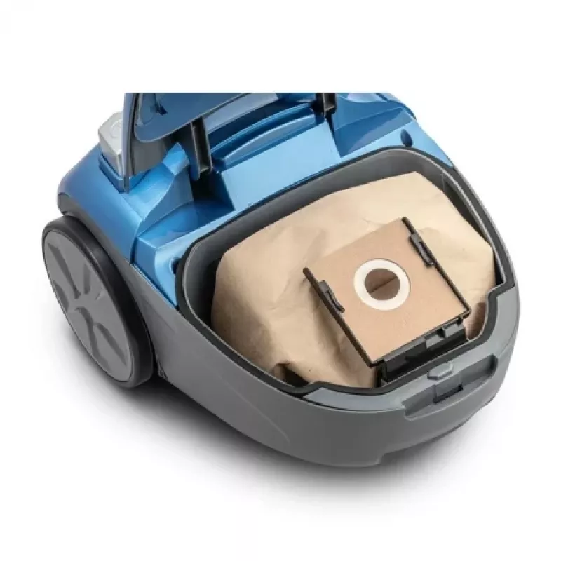 Kotita tolmuimeja ZELMER ZVC032P Blue 1200W, kompaktse kanistriga disain