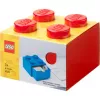LEGO lauasahtel 4, punane hoiukast, naastudega