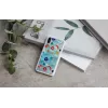 Telefonikorpus iKins iPhone XS / iPhone X S jaoks – valge poppin rock kaitsev tagakate