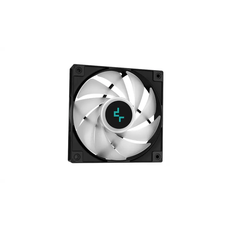 Universaalne vedelikjahutus DeepCool LS520 SE — 3x 120 mm ventilaatorit, 280x120x27 mm alumiiniumradiaator, 41 cm torud, vasest alus, RGB