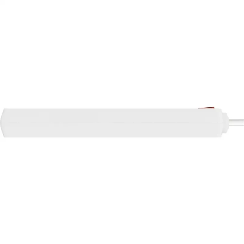 Pikendusjuhe Wentronic 38845 5m 6 vahelduvvoolu pistikupesa Siseruumidesse Valge