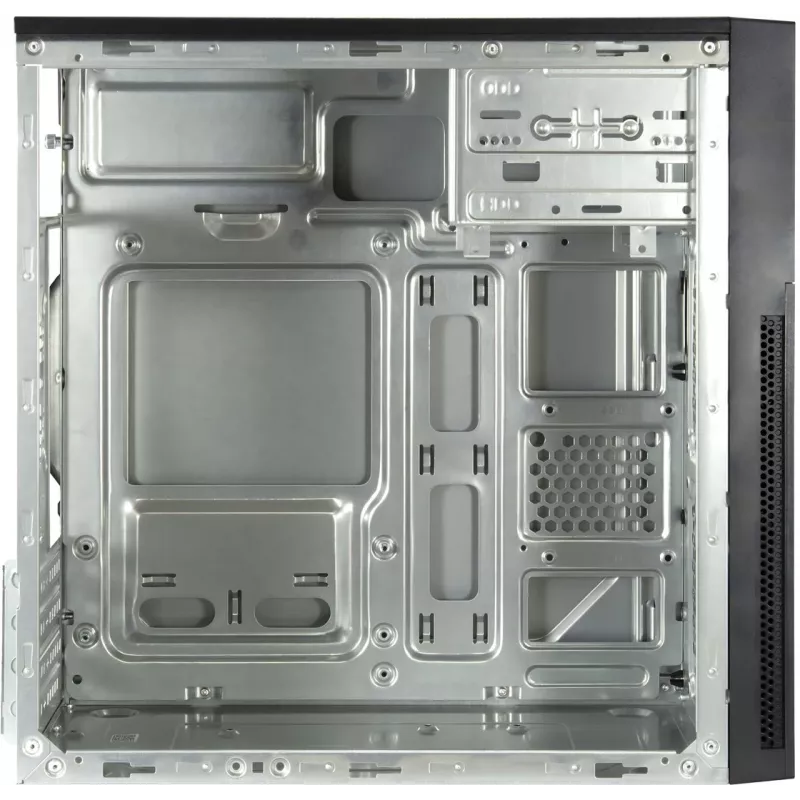Arvutikorpus INTER-TECH IT-6521 sirge, ATX, must