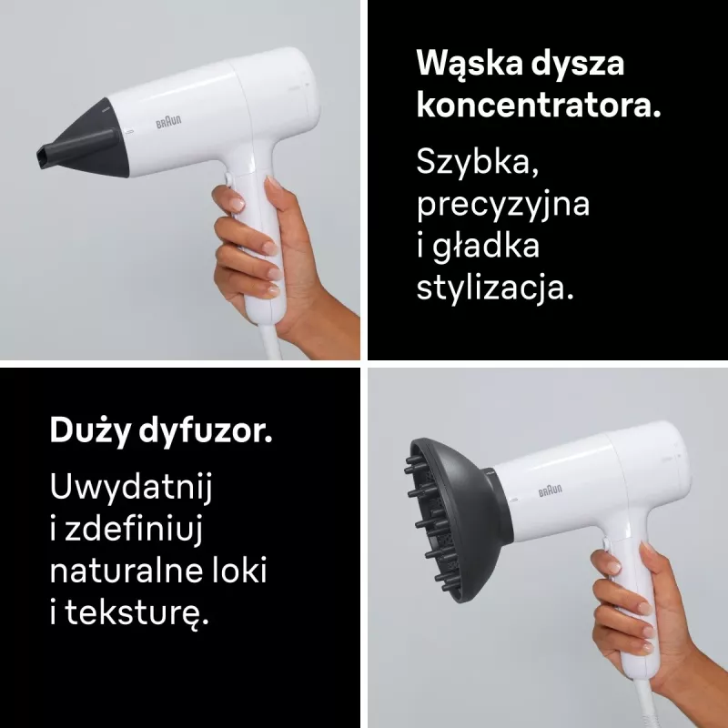 Föön Braun BRHD226E 2200W ioontehnoloogia kerge