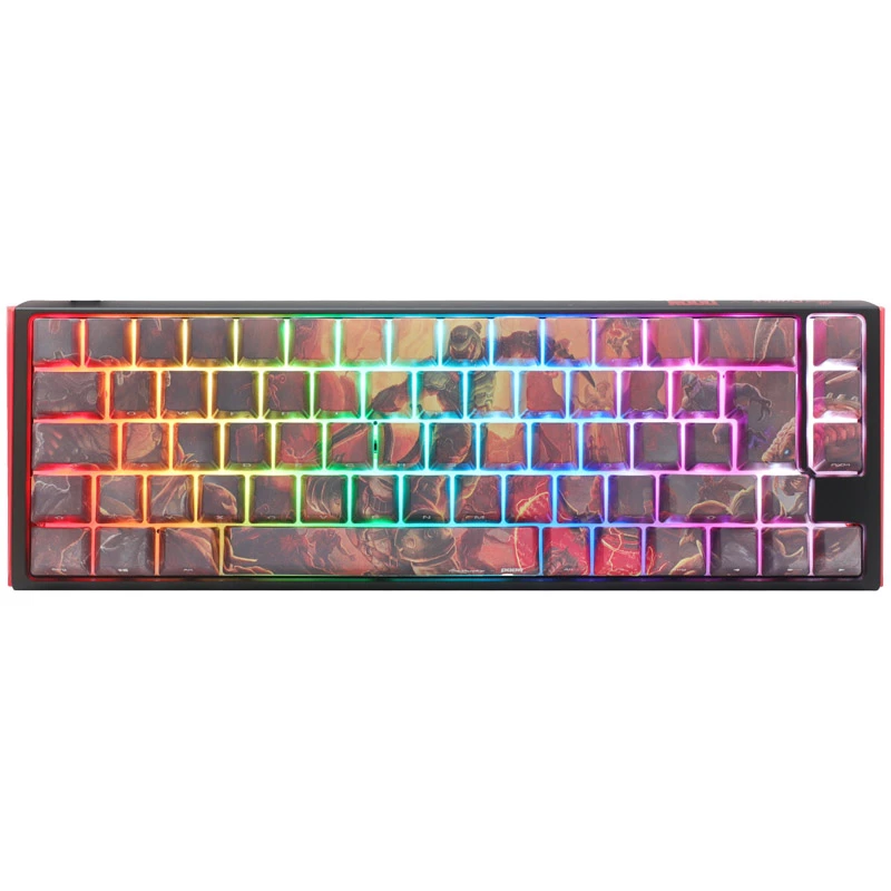 Ducky One 3 SF Doom limited Edition klaviatuur Mängimine USB QWERTY Mitmevärviline