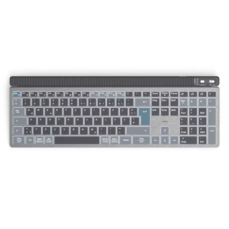 Hama WK-750 mitme seadmega klaviatuur, must