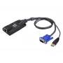 ATEN USB - VGA-Cat5e/6 KVM-adapterkaabel (CPU-moodul), virtuaalmeedia toega