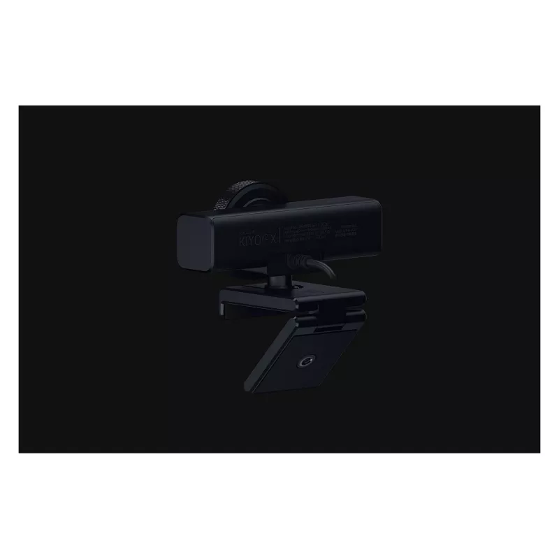 Razer Kiyo V2 X veebikaamera, 1440p @ 60 FPS, automaatfookus, lai vaatenurk - must