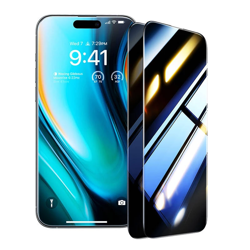 Privaatsusklaasist ekraanikaitse Torras Install Master iPhone 16 Plus jaoks (mudel X00FX1563)
