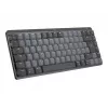 Logitech Master Series MX Mechanical Mini - klaviatuur - taustvalgustusega - juhtmevaba - Bluetooth LE - QWERTY - Põhjamaade (taani/soome/norra/rootsi)