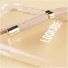 Kaelakott Lookabe loo007 kuldne nude iPhone 7/8 Plus jaoks — kantav telefoniümbris rihmaga