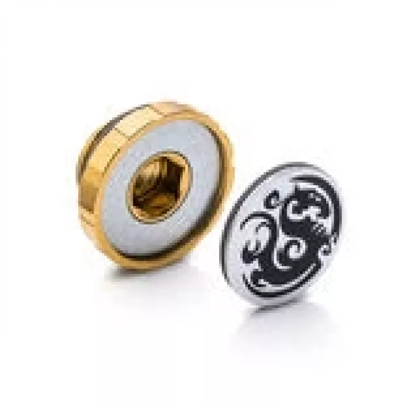 BitsPower keermestatud pistikud G1/4 (4 tk) Stardust Gold – BitsPower BPM-TBC06-4P