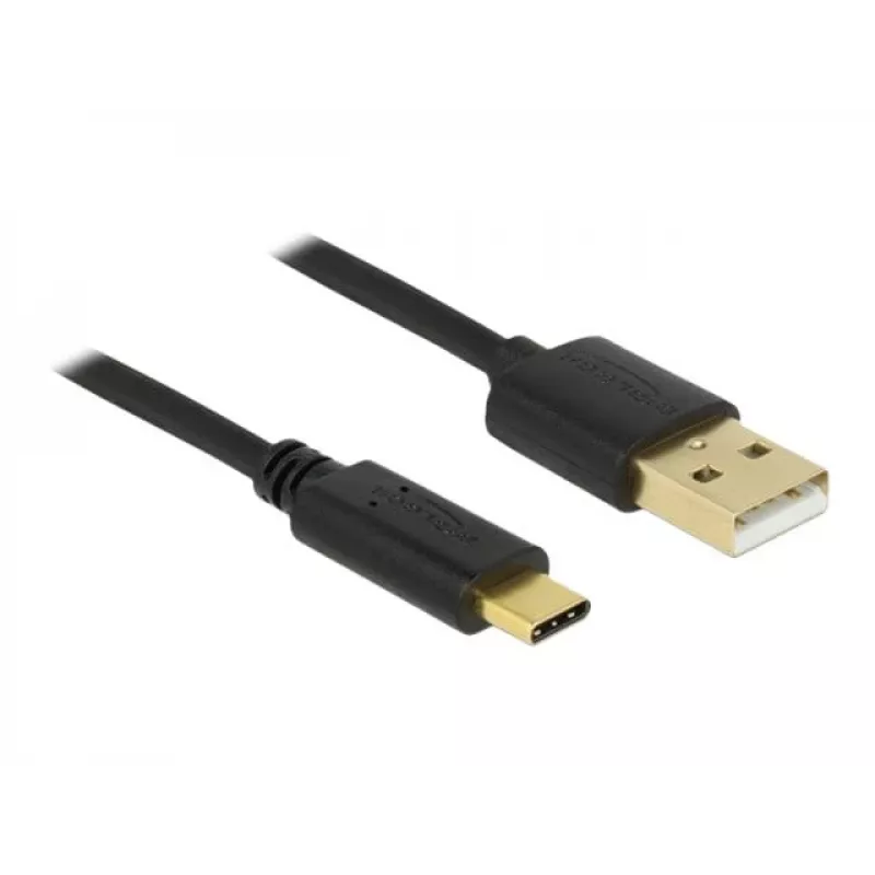USB-kaabel DeLOCK 85209 USB 2.0 3 m USB A USB C Must