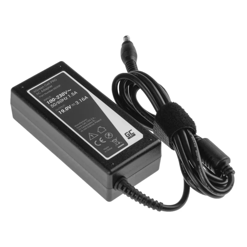 Green Cell AD20P toiteadapter/inverter siseruumides 60 W must