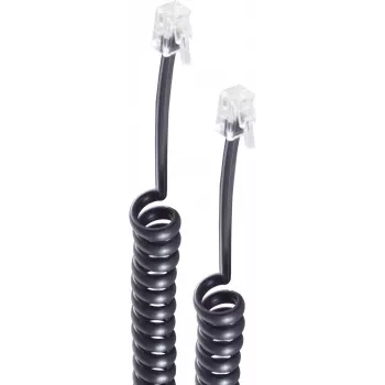 shiverpeaks ®-BASIC-S-Telefonitoru keerdkaabel, 2x 4P4C, valge, 4,0 m (BS70134)