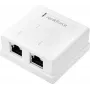 Renkforce võrguadapter pinnale paigaldatav CAT 6 2 porti valge (RF-4540914)