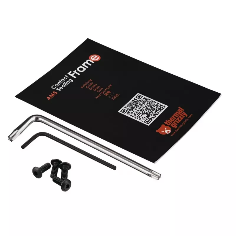 Raami uuenduskomplekt Thermal Grizzly TG-CSF-AM5 Alumiinium Must