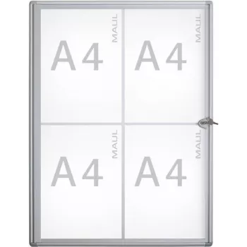 Maulextraslim - Alumiinium - Klaas - Plastik - Alumiinium - 655 x 491 x 27 mm - 4 x A4 (6820408)