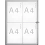 Maulextraslim - Alumiinium - Klaas - Plastik - Alumiinium - 655 x 491 x 27 mm - 4 x A4 (6820408)