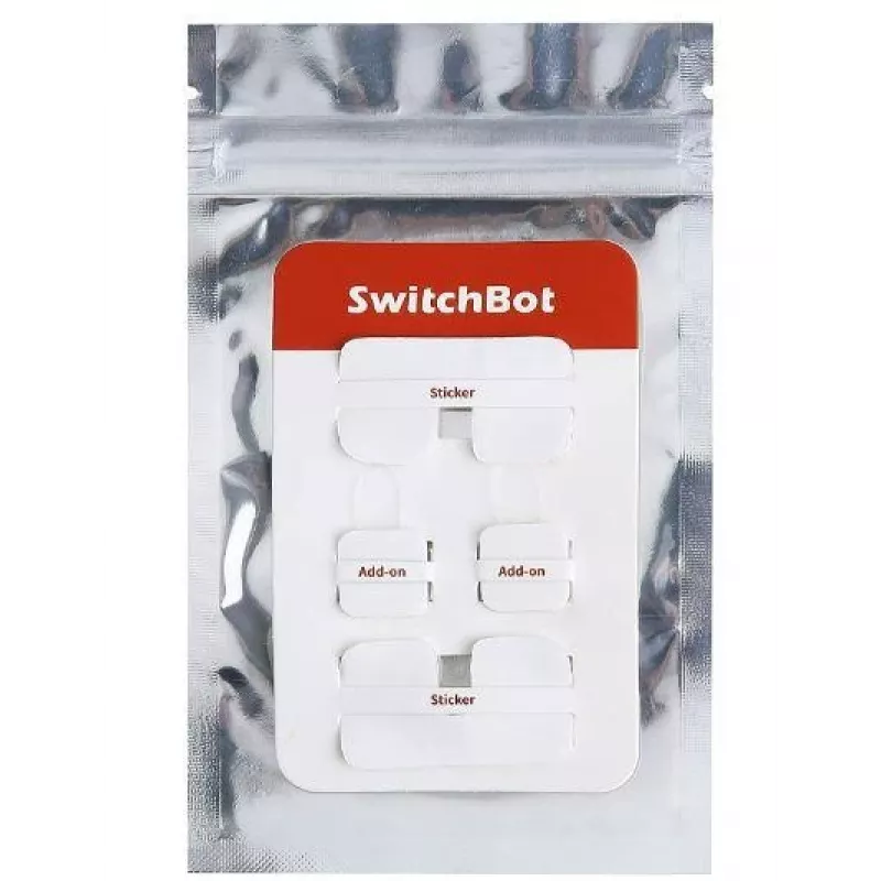 SwitchBot Add-On Sticker Wireless Control — Smart Home Add-On Sticker (ADD-ONSTICKER)