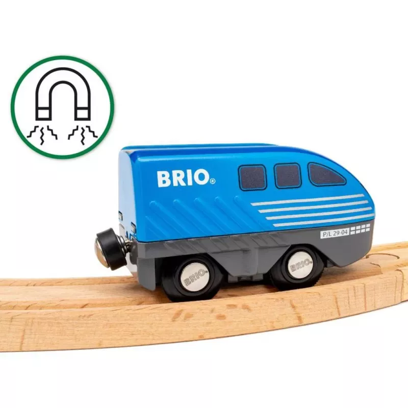 BRIO Worldi tõmbatav rong must sinine 36019
