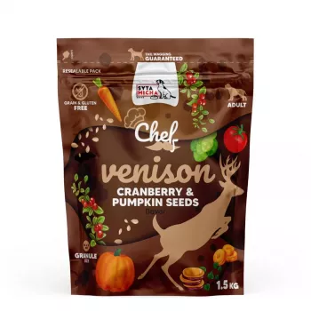 SYTA MICHA Chef Venison with cranberry and pumpkin seeds - kuiv koeratoit - 1,5 kg