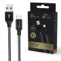 Laadimiskaabel Extralink Smart Life 15W USB-A mikroUSB-le 100 cm PVC 5V 2.4A must