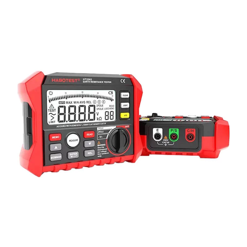 Habotest HT2302 Digitaalne maandustakistuse tester