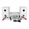 Kodu audio mikrosüsteem BLAUPUNKT MS16BT 15 W, CD/USB/MP3, Bluetooth, FM RDS, valge