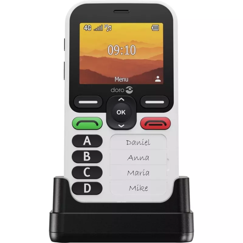 Nutitelefon Doro Leva X10 2,4-tolline 1150 mAh grafiit