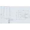 Universaalne antenn Teltonika PR1ICC60 28 dBi 0.617-4.2 GHz