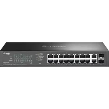 Võrgukommutaator TP-LINK OMADA ES220GP hallatav 18x Gigabit (10/100/1000) PoE+ toega