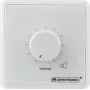Omnitronic ELA LS-Regler 80711002 10 W mono valge helitugevuse regulaator avalike aadressisüsteemide jaoks
