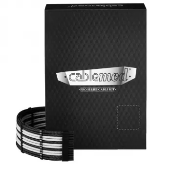CableMod Dual StealthSense komplekt Corsair RMi/RMx valge 16-kontaktiline (2× kaablit)