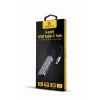 Sülearvuti dokkimisjaam Gembird UHB-CM-CRU3P1U2P2-01 — USB 3.2 Gen 1 Type-A, MicroSD/SD/SDHC/SDXC kuni 128 GB, hõbedane