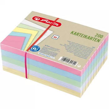 Herlitz 50041145 registrikaart mitmevärviline