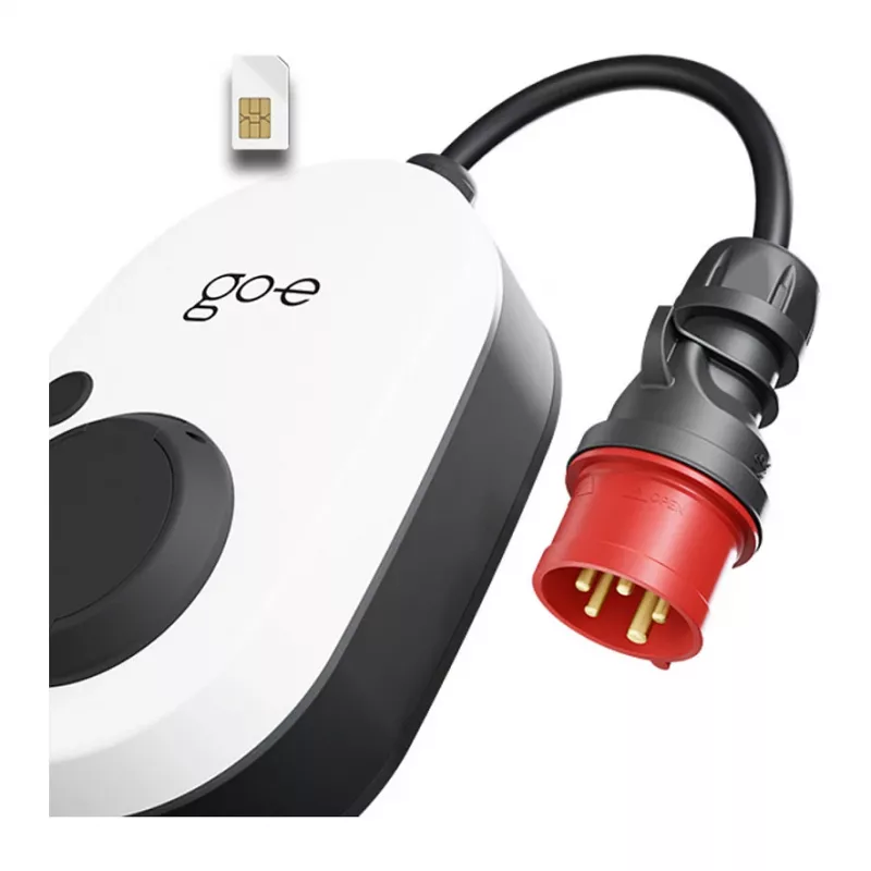 go-e Gemini flex 2.0 must-valge seinakaabel 11000W Type 2