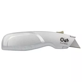 Utility nuga WEDO 78 808 fikseeritud teraga, alumiiniumkorpus, tera laius 44 mm