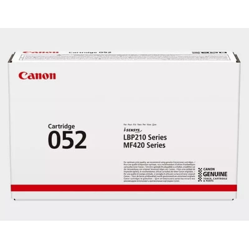 Toonikassett Canon Crg-052H 2200C004 2200 lehekülge Must