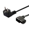 Toitekaabel SAVIO CL-115 IEC C13 isasele, 1,2 m, must