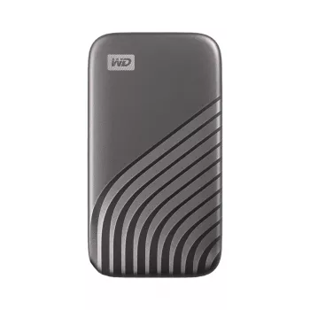 Väline SSD | WESTERN DIGITAL | My Passport | 1TB | USB-C | Kirjutamiskiirus 1000 MB/s | Lugemiskiirus 1050 MB/s | WDBAGF0010BGY-WESN
