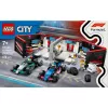 LEGO CITY 60444 F1 Garaaž ning Mercedes-AMG ja Alpine autod