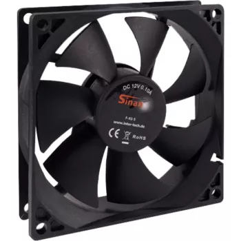 Ventilaator Inter-Tech 88885180 universaalne jahutussüsteem 9,2 cm
