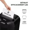 Powershred | LX25 | Must | 11,5 L | Krediitkaartide purustamine | dB | Paberikäitlus standard/väljund 6 lehte korraga | Ristlõikeline purusti | Garantii 24 kuud