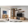 Cama set of two shelves 125cm SOHO lefkas oak/Must