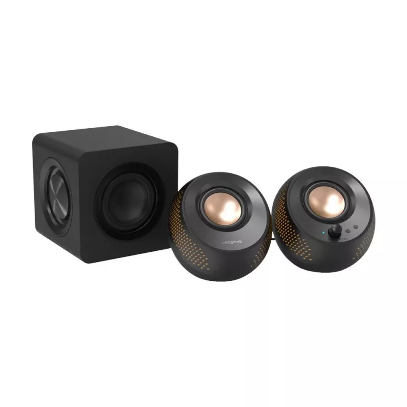 Creative Labs Creative Pebble X Plus kõlarikomplekt 30 W Universaalne Must 2.1 kanalit Bluetooth
