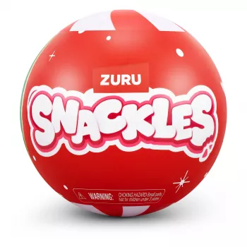 Mängukuju Zuru Snackles Christmas – üllatuskogutav pimekarp, üks assortiifiguur