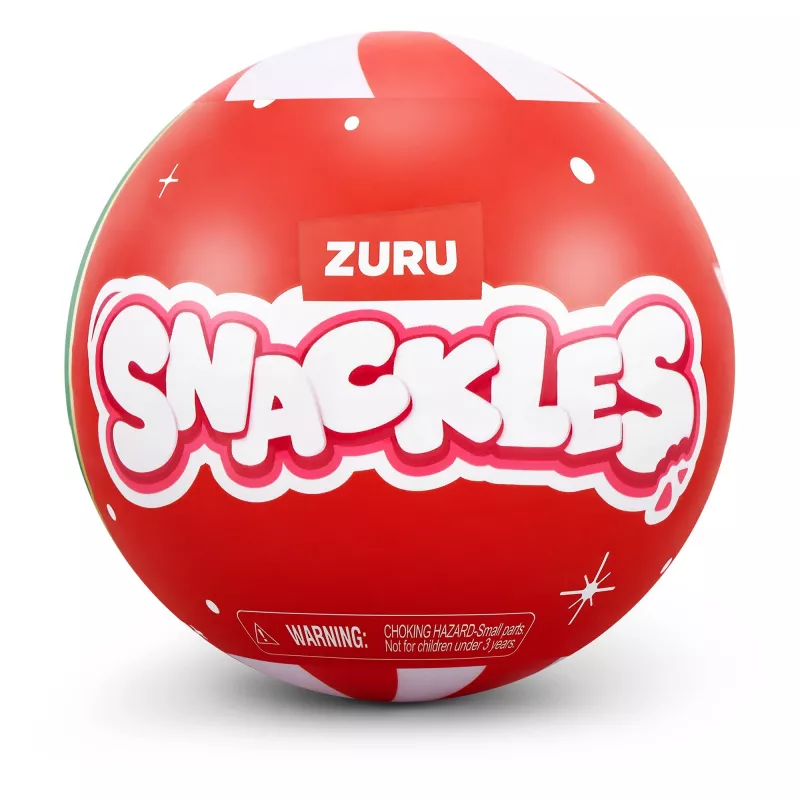 Mängukuju Zuru Snackles Christmas – üllatuskogutav pimekarp, üks assortiifiguur