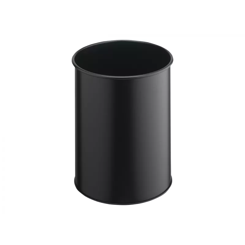 Jäätmemahuti ümar polüester teras must Durable 330101